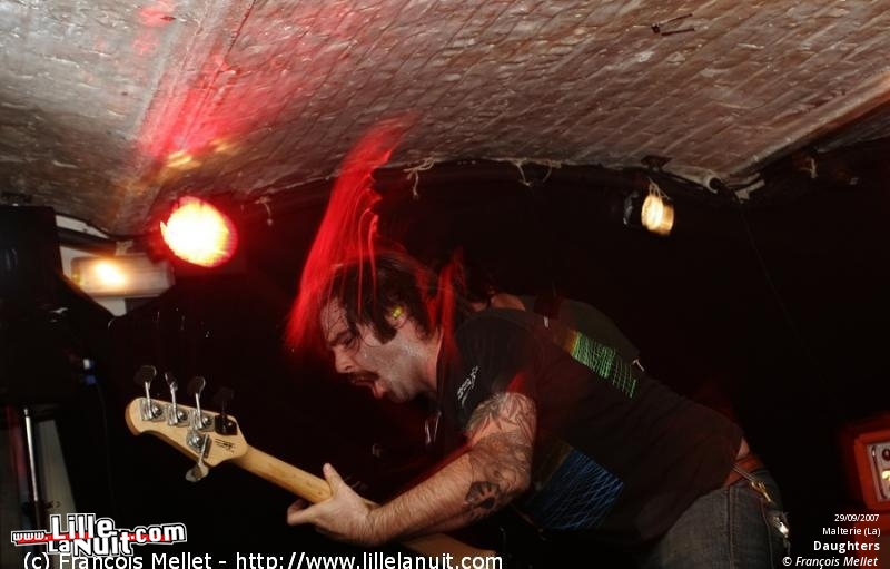 Daughters à la Malterie en live - photo n°2