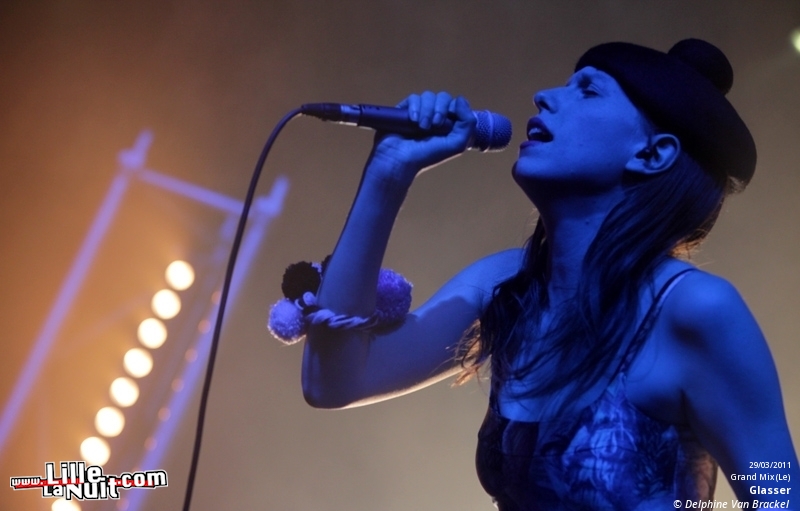 Festival Les Femmes s’en Mêlent : Cercueil + Glasser + Anika au Grand Mix en live - photo n°10