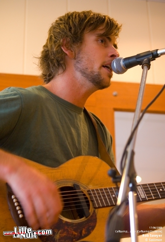 Rob Sawyer au Café Diskaire en live - photo n°5