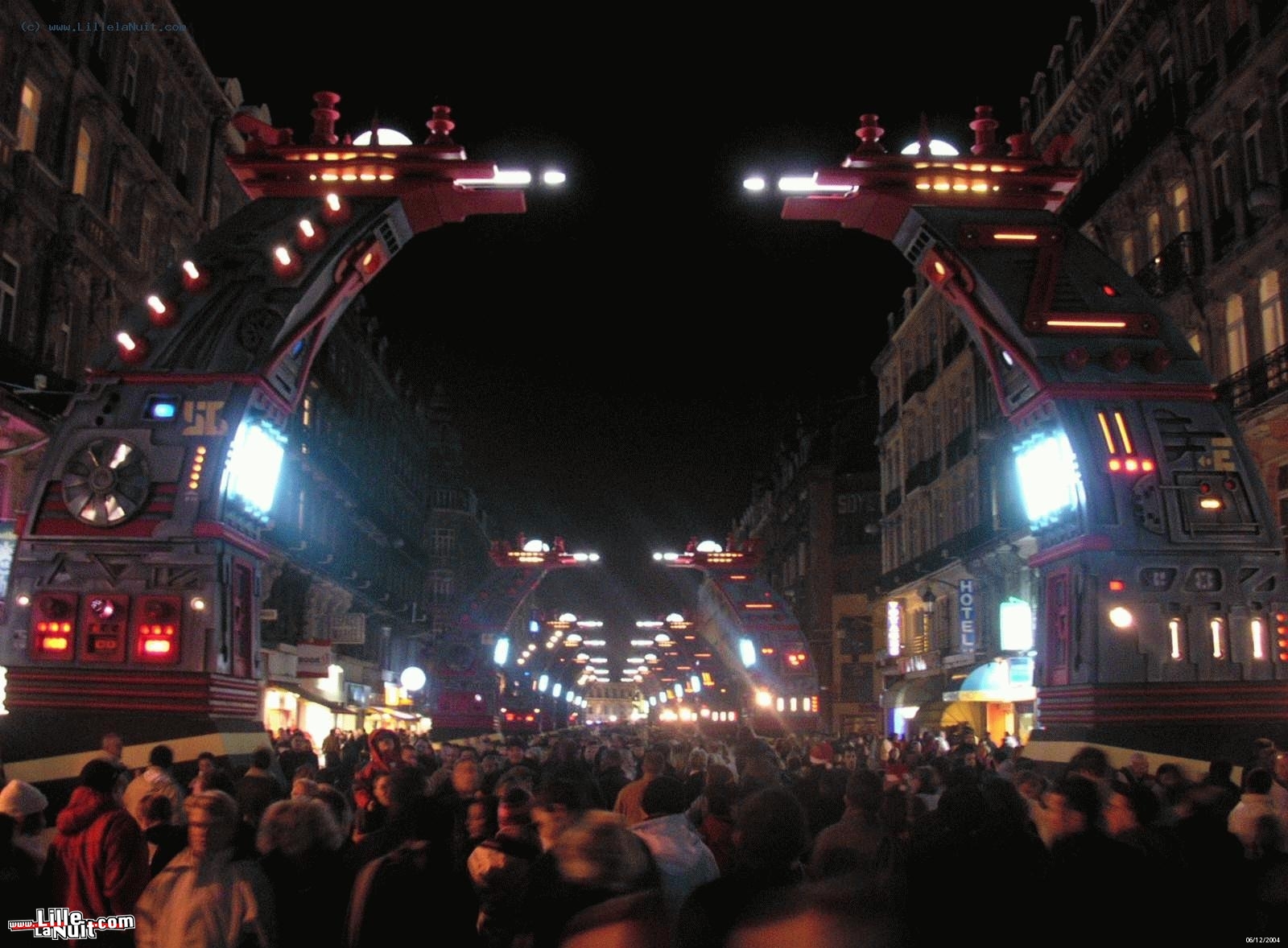 Soirée d’ouverture de Lille 2004 en live - photo n°23