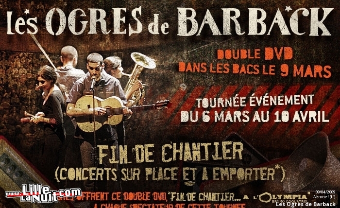 Les Ogres de Barback et La Fanfare du Belgistan à l’Aéronef en live - photo n°1