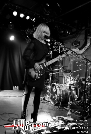 The Joy Formidable + The dodoz + Divine Paiste à l’Aéronef en live - photo n°7