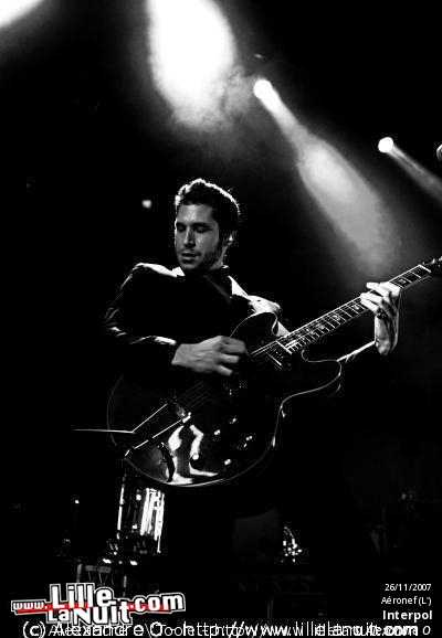 Interpol & Blonde Redhead à l&rsquo;Aéronef en live - photo n°8