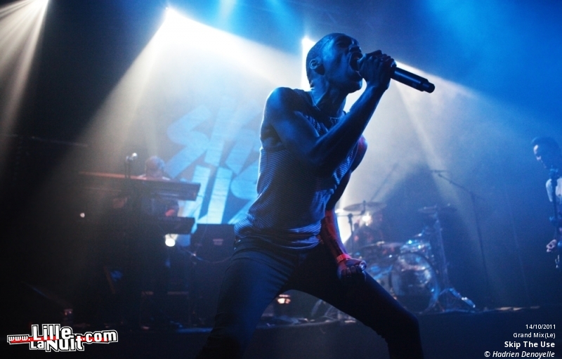 Skip The Use au Grand Mix en live - photo n°1