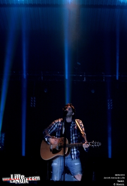 Saez au Zénith en live - photo n°25