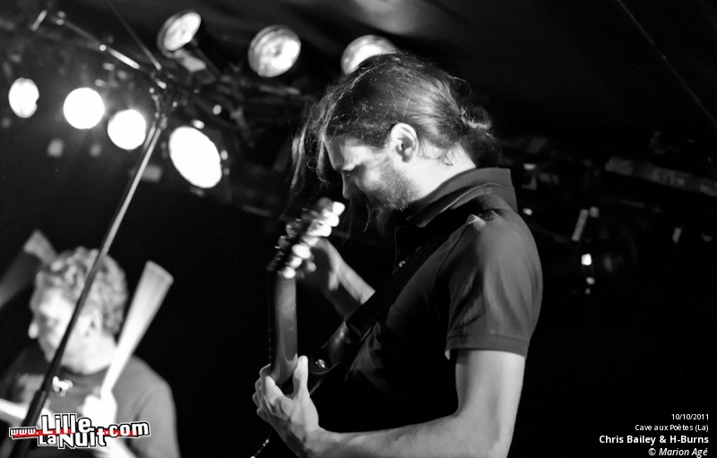 Lieutenant Cobb + Chris Bailey & H-Burns à la Cave aux Poètes en live - photo n°6