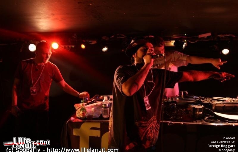 Foreign Beggars et La Spirale à La Cave aux Poètes en live - photo n°8