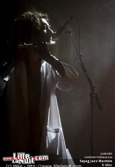 Gong Gong et Sayag Jazz Machine à la Condition Publique en live - photo n°2