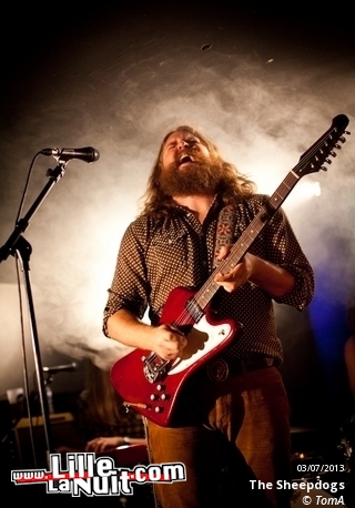The Sheepdogs à La Peniche en live - photo n°1