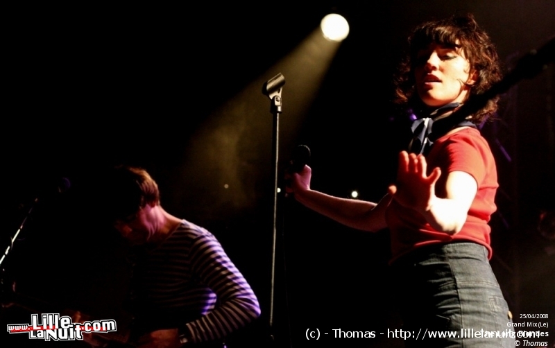 The Long Blondes, Picastro et Dwayne Sodenberg au Grand Mix en live - photo n°9