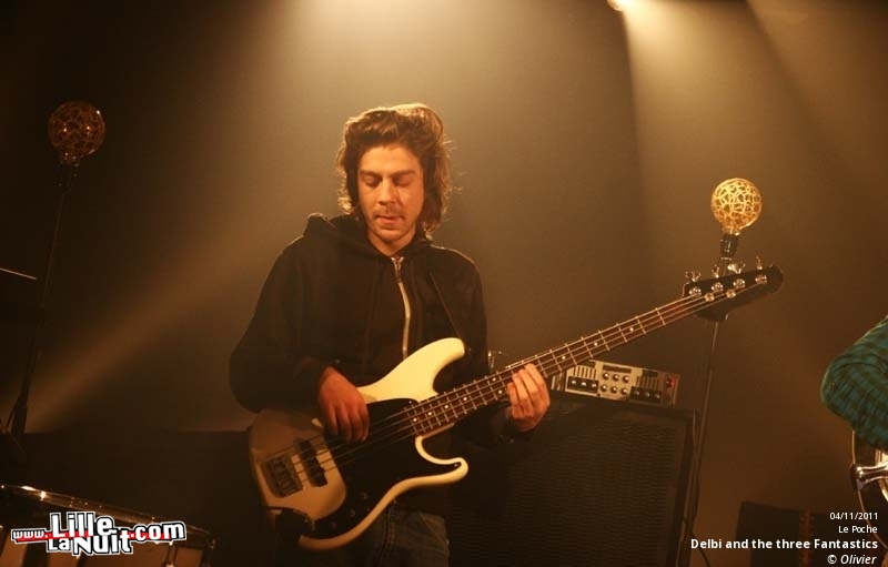 Delbi & the Three Fantastic + Damien Robitaille au Poche de Béthune en live - photo n°17