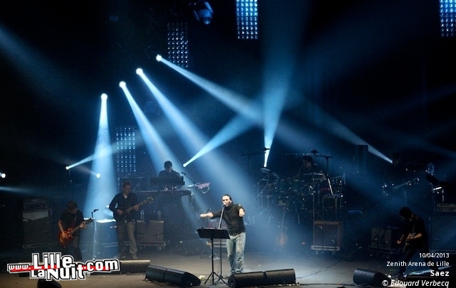 Saez au Zénith de Lille en live - photo n°7