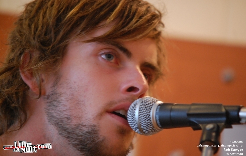 Rob Sawyer au Café Diskaire en live - photo n°4