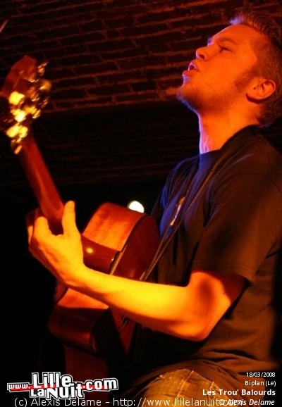 Joe (sans la machine) et Les Trou’ Balourds au Biplan en live - photo n°6