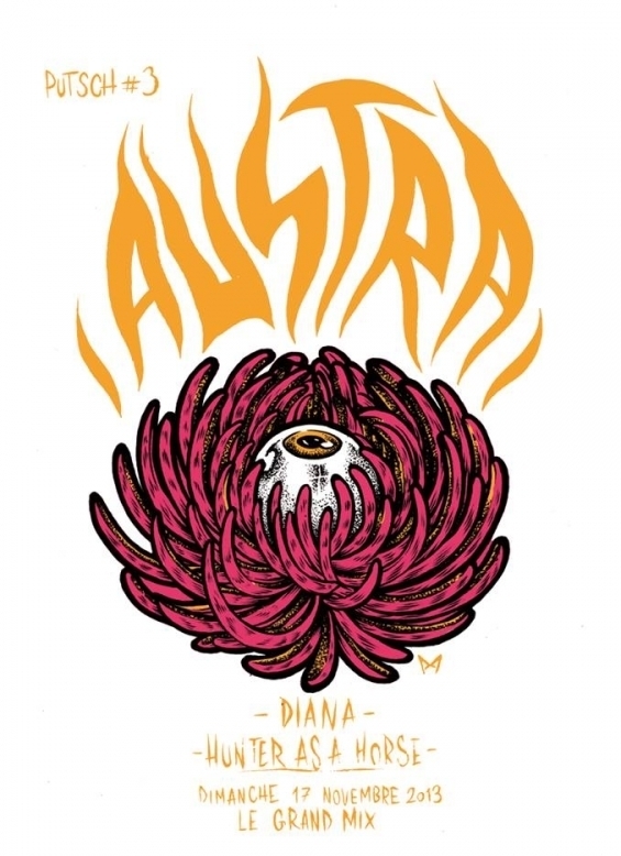 Putsch #3 : Austra + Diana + Hunter As A Horse au Grand Mix en live - photo n°1