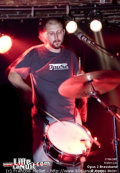 Opus 2 Brassband au Biplan en live - photo n°14