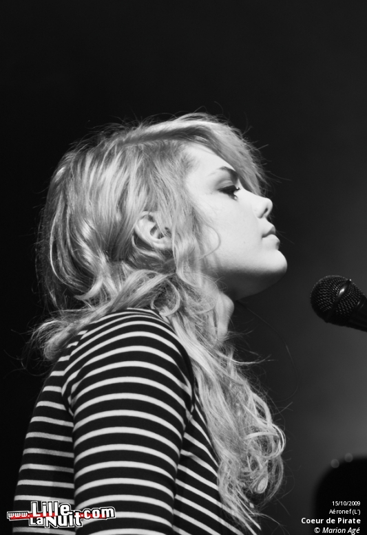 Coeur de Pirate & Ignatus à l’Aéronef en live - photo n°2