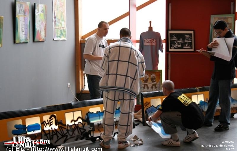 Exposition URBANPICS au Marché du Jardin de Mode en live - photo n°6