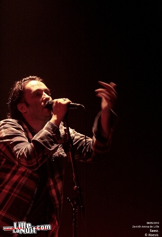 Saez au Zénith en live - photo n°6