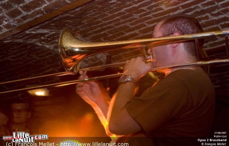 Opus 2 Brassband au Biplan en live - photo n°2
