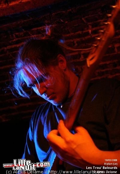 Joe (sans la machine) et Les Trou’ Balourds au Biplan en live - photo n°1