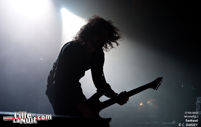 Arch Enemy, Samael, Dylath Leen & Klang!!! à l’Aéronef en live - photo n°34