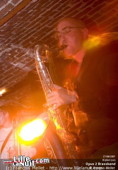 Opus 2 Brassband au Biplan en live - photo n°1