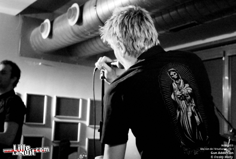 Gun Addiction + The Denyals + The Mookills + Cheshire Cat + Blindhorses à la Maison Des Etudiants en live - photo n°2
