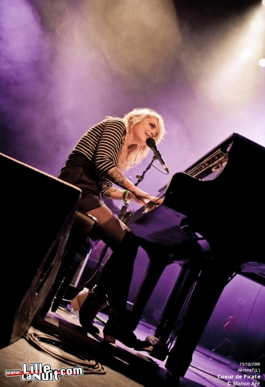 Coeur de Pirate & Ignatus à l’Aéronef en live - photo n°17