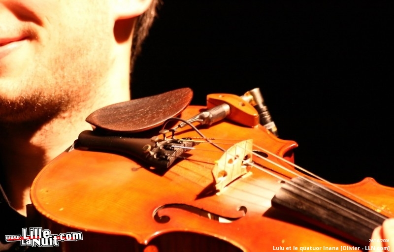 Lulu et le quatuor Inana à l&rsquo;Aéronef en live - photo n°18