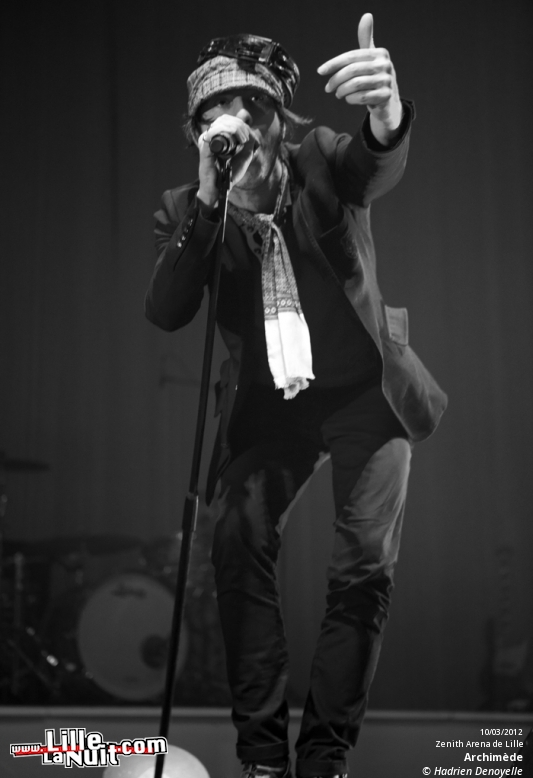 Bénabar + Archimède au Zénith en live - photo n°11