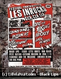 Le Festival des Inrocks, Jour 1 – Ebony Bones, Black Lips, Amanda Blank, Violens en live - photo n°5