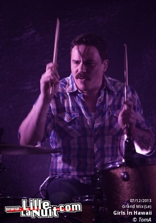 Girls in Hawaii + V.O. au Grand Mix  – Ground Zero Festival en live - photo n°7