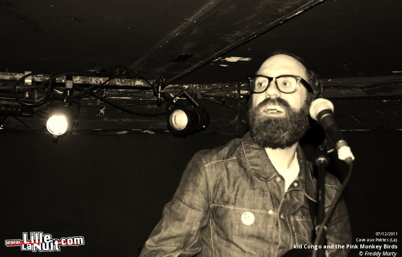 Sheetah et les Weissmuller + Kid Congo & the Pink Monkey Birds à la Cave Aux Poètes en live - photo n°23