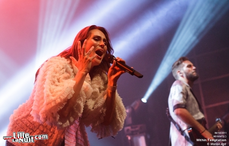 Within Temptation + Triggerfinger à l’Aéronef en live - photo n°16
