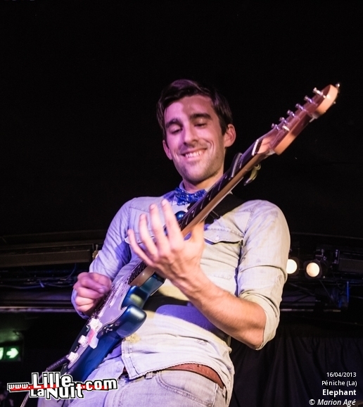 Elephant à la Péniche de Lille – Les Paradis Artificiels en live - photo n°6