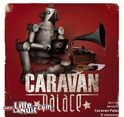 Caravan Palace & Féfé à l’Aéronef en live - photo n°25