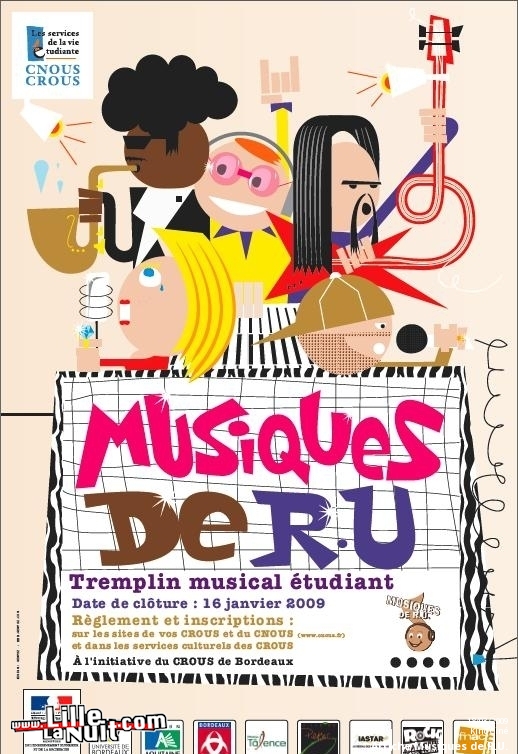 Finale du tremplin Musiques de R.U au Kino en live - photo n°1