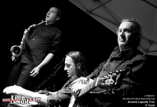 Fête de la musique 2011 au Musée d’histoire naturelle de Lille – Delbi, Aristide & Jean Zegares, Arsene Lupunk Trio en live - photo n°21