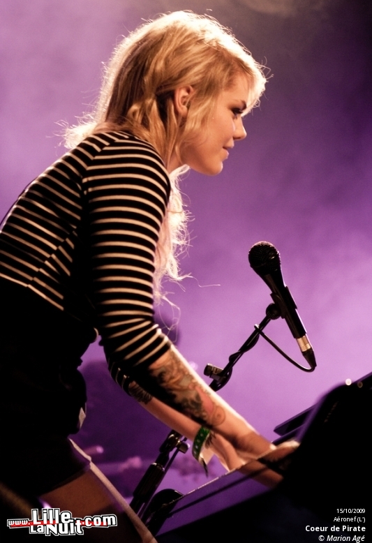 Coeur de Pirate & Ignatus à l’Aéronef en live - photo n°20