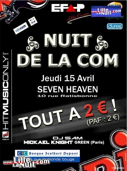 1ère Nuit de la Com au Seven Heaven en live - photo n°39