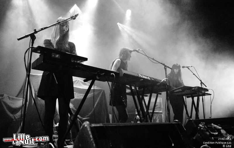 Breton + Rocky + Of Montreal + Au Revoir Simone + The Range à La Condition Publique en live - photo n°5