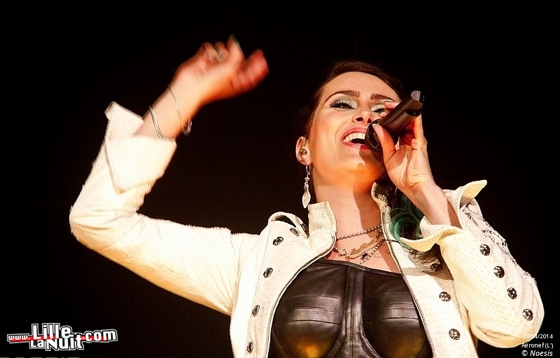 Within Temptation + Delain à l’Aéronef en live - photo n°9