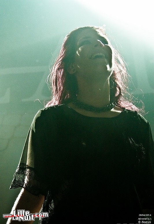 Within Temptation + Delain à l’Aéronef en live - photo n°4