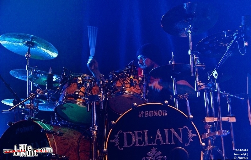 Within Temptation + Delain à l’Aéronef en live - photo n°29