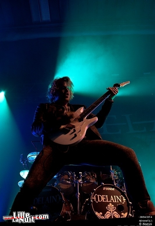 Within Temptation + Delain à l’Aéronef en live - photo n°17