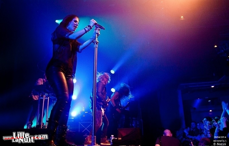 Within Temptation + Delain à l’Aéronef en live - photo n°19