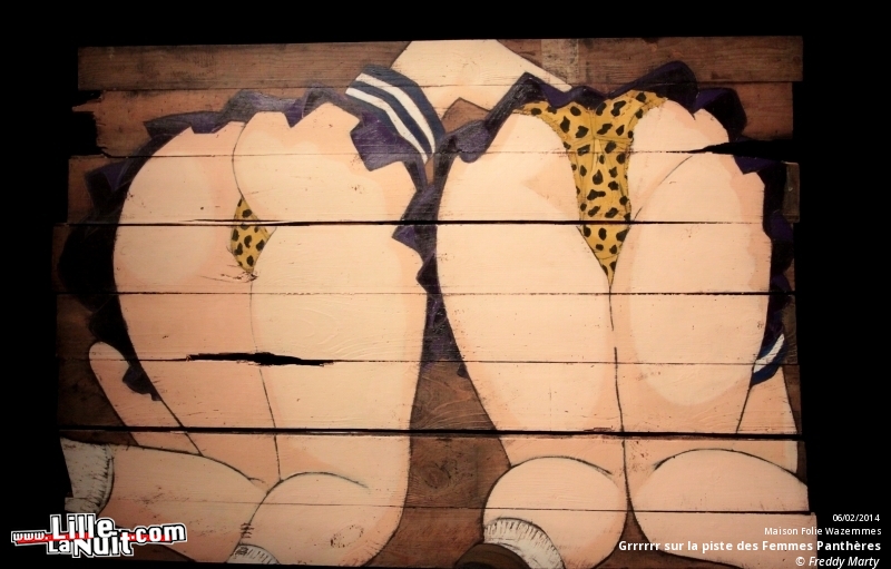 Grrrrrr sur la piste des Femmes Panthères à la Maison Folie Wazemmes en live - photo n°14