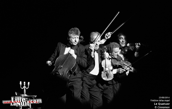 Le Quatuor au Théâtre Sébastopol en live - photo n°2
