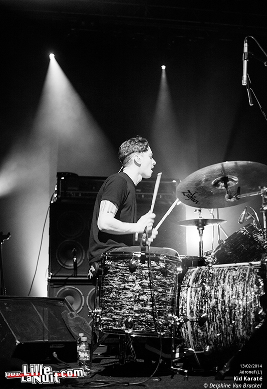 Les Nuits de l’Alligator : Black Rebel Motorcycle Club + Kid Karate + Dead Combo à l’Aéronef en live - photo n°32